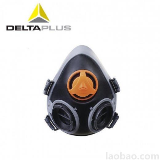 代尔塔DeltaPlus 105014 半面具 化工喷漆面具 防颗粒物双滤盒面具