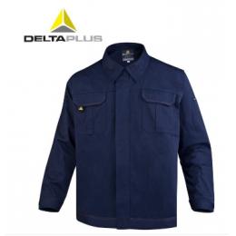 代尔塔DeltaPlus 马克2经典系列全棉防静电套装 405168 蓝色