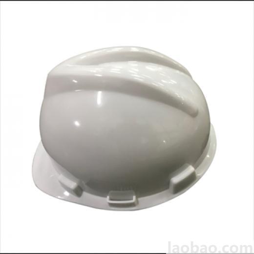 安吉安ANJIAN V型ABS安全帽旋钮式C型下颚带-白色
