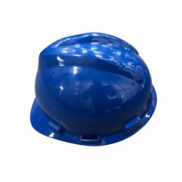 安吉安ANJIAN V型PE安全帽旋钮式C型下颚带-蓝色