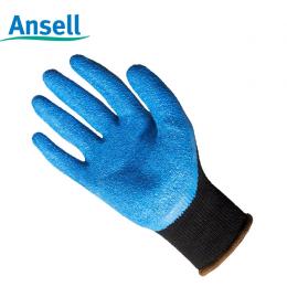 Ansell安思尔 48-305橡胶针织抗撕裂打磨手套