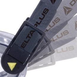代尔塔DeltaPlus 101129 五层覆膜防雾防刮擦防强光防喷溅高闭合PC防化眼镜
