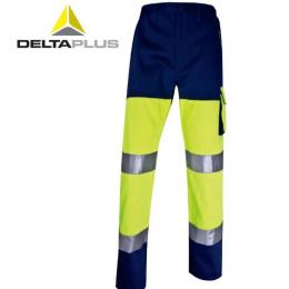 代尔塔DeltaPlus 404013 涤棉荧光工装防寒裤