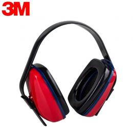 3M 1425 隔音耳罩 防噪音睡眠学习工业防护耳罩射击降噪架子鼓消音