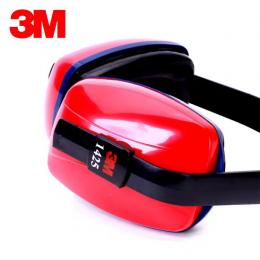 3M 1425 隔音耳罩 防噪音睡眠学习工业防护耳罩射击降噪架子鼓消音