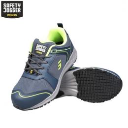 Safety Jogger/鞍琸宜 010594 BALTO S1 防砸防静电海蓝色安全鞋