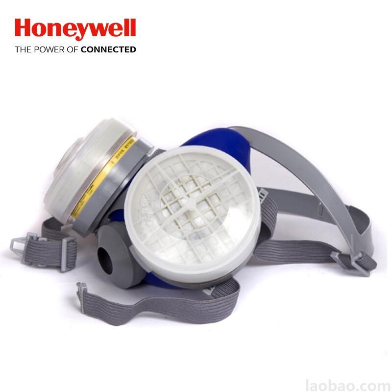 霍尼韦尔Honeywell经济型硅胶双滤盒半面罩B290