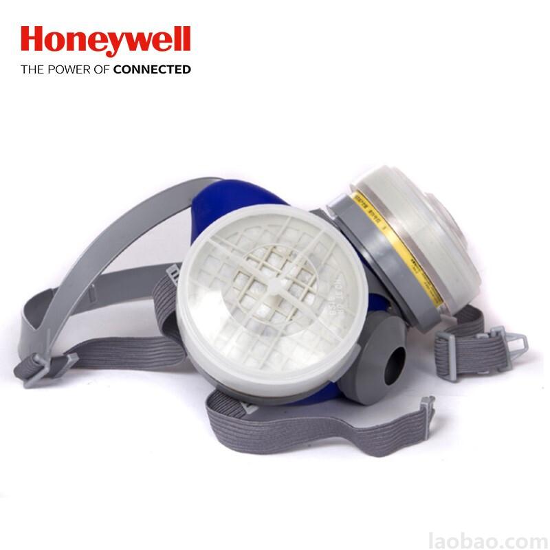 霍尼韦尔Honeywell经济型硅胶双滤盒半面罩B290